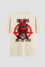 Camiseta Oversized Jiu-Jitsu No drama Just Jiu-jitsu