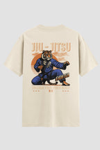 Camiseta Oversized Jiu-Jitsu Unleash Your Inner Beast