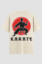 Camiseta oversized Karate Red Circle