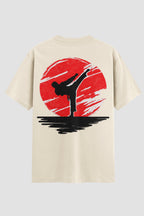 Camiseta oversized Karate High Kick