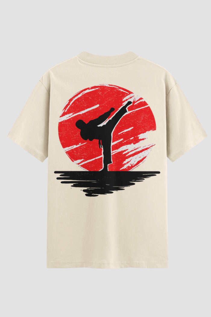 Camiseta oversized Karate High Kick