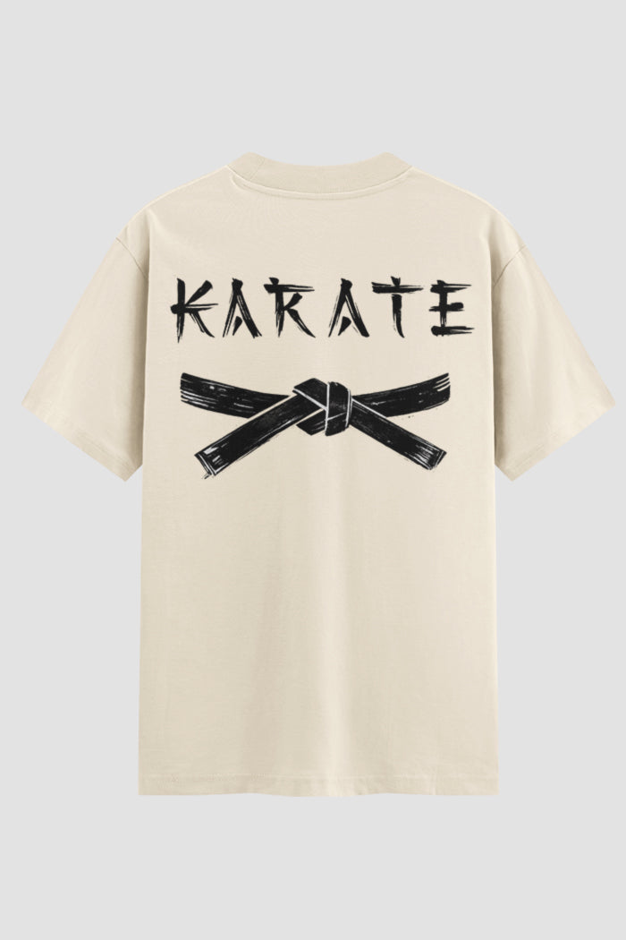 Camiseta oversized Karate Black Belt