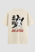 Camiseta Oversized Jiu-Jitsu Bushido Samurai