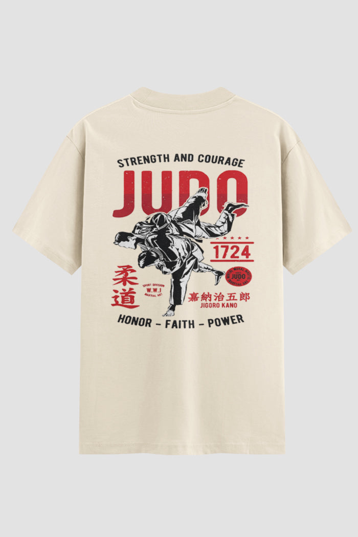 Camiseta Oversized Judo Heritage Jigoro
