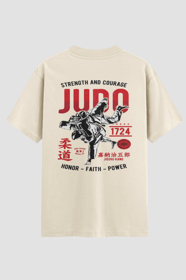 Camiseta Oversized Judo Heritage Jigoro
