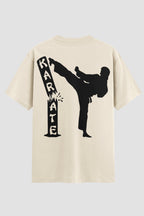 Camiseta oversized Karate Break Kick