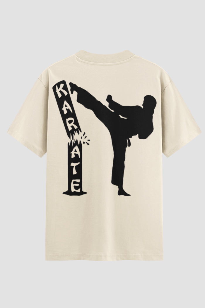 Camiseta oversized Karate Break Kick