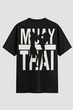 Camiseta Oversized Muay Thai Block Strike