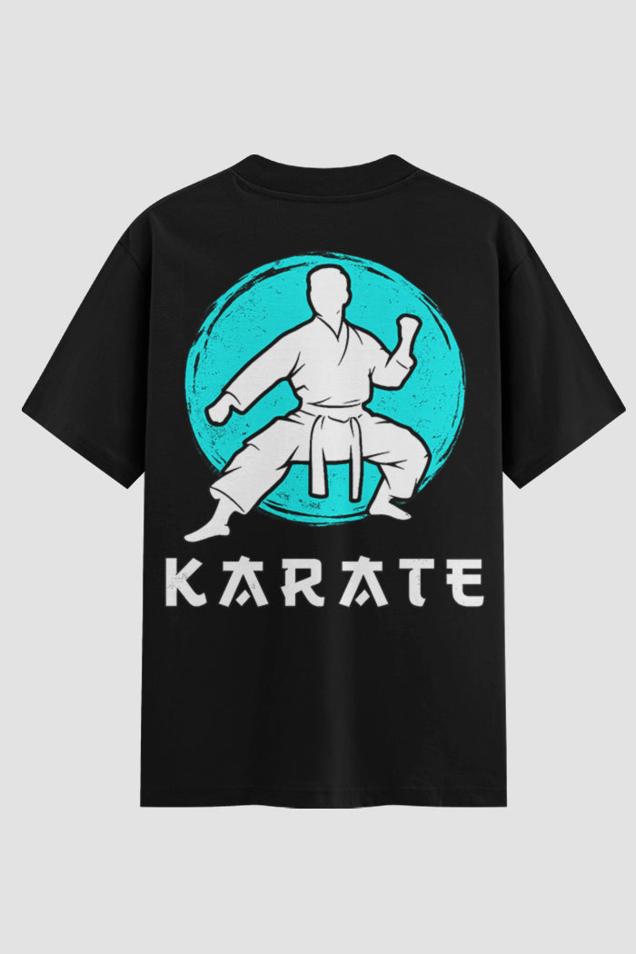 Camiseta oversized Karate Red Circle