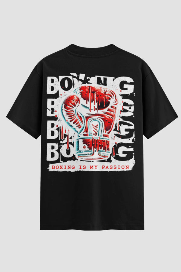 Camiseta Oversized Boxe Boxing Passion
