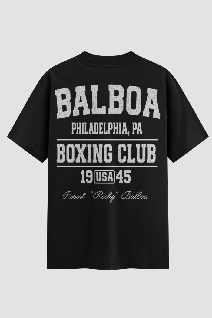Camiseta Oversized Boxe Balboa Boxing Club