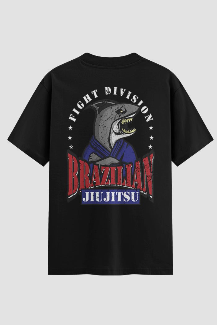 Camiseta Oversized Jiu-Jitsu Fight Division BJJ