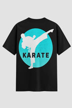 Camiseta oversized Karate Rising Sun
