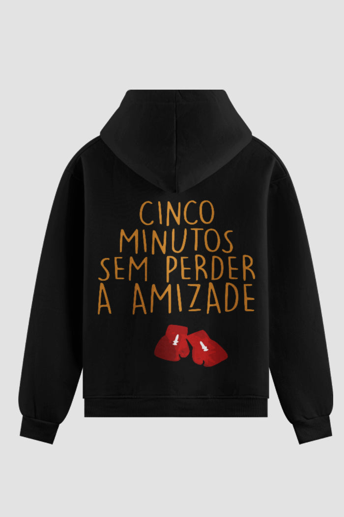 Moletom de Boxe cinco minutos sem perder a amizade