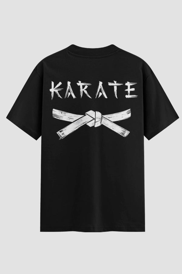 Camiseta oversized Karate Black Belt