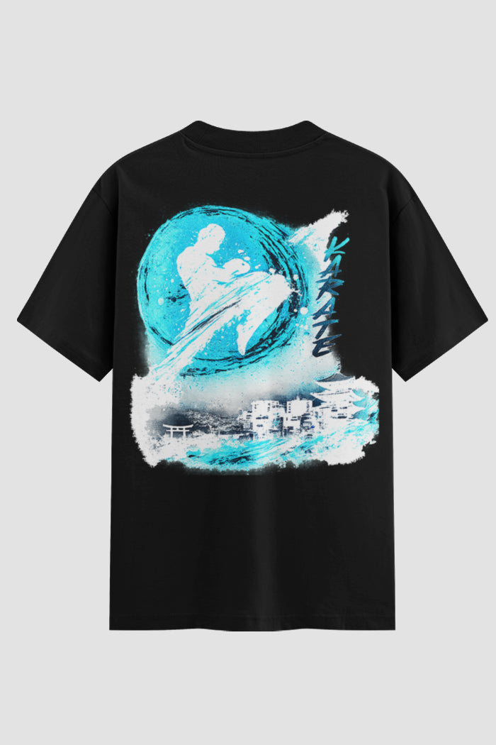 Camiseta oversized Karate Bushido Strike
