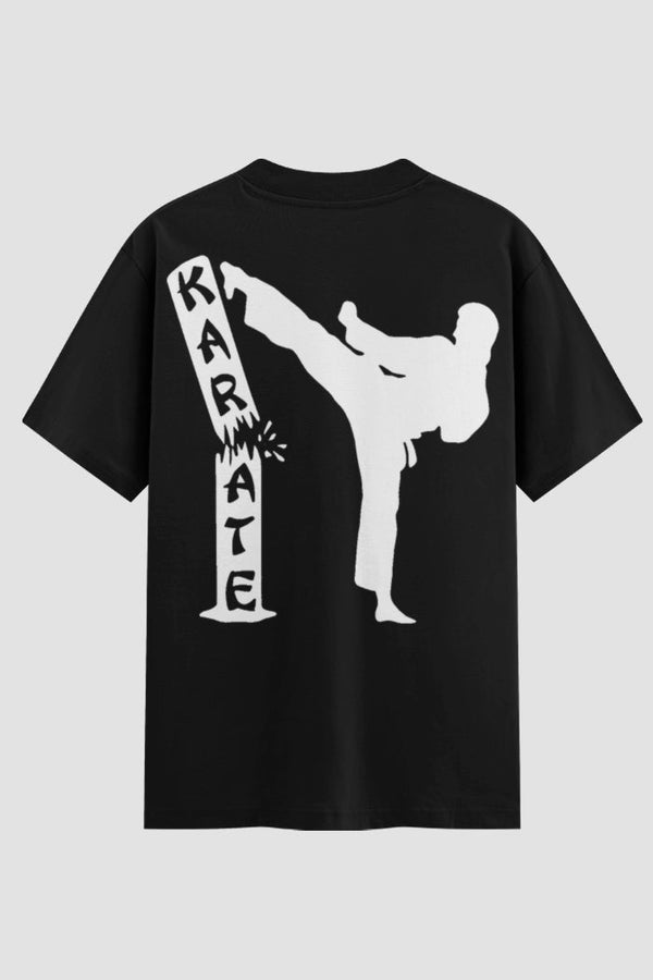 Camiseta oversized Karate Break Kick
