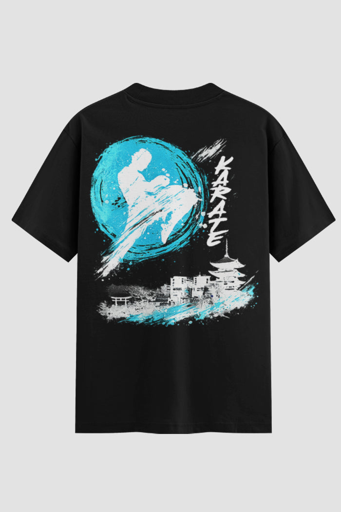 Camiseta oversized Karate Bushido Spirit