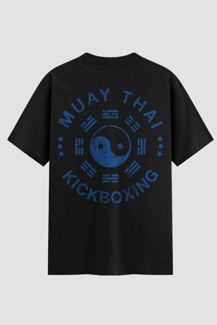 Camiseta Oversized Muay Thai Yin Yang