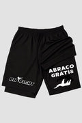 Short de compressão 2 em 1 jiu-jitsu Abraço Grátis shorts Jiu-jitsu OnFight 