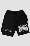 Short de compressão 2 em 1 jiu-jitsu Death Roll – Till The Last Tap shorts Jiu-jitsu OnFight 