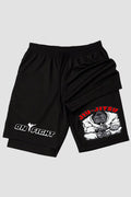 Short de compressão 2 em 1 jiu-jitsu Gorilla Game – Chess & Jiu-Jitsu shorts Jiu-jitsu OnFight 