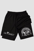 Short de compressão 2 em 1 jiu-jitsu Submission Flow shorts Jiu-jitsu OnFight 
