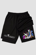 Short de compressão 2 em 1 jiu-jitsu Unicorn Roll shorts Jiu-jitsu OnFight 