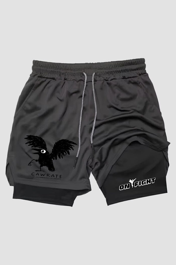 Short de compressão  2 em 1 karate Cawrate