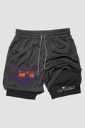 Short de compressão 2 em 1 karate Karate Tiger shorts Karate OnFight 