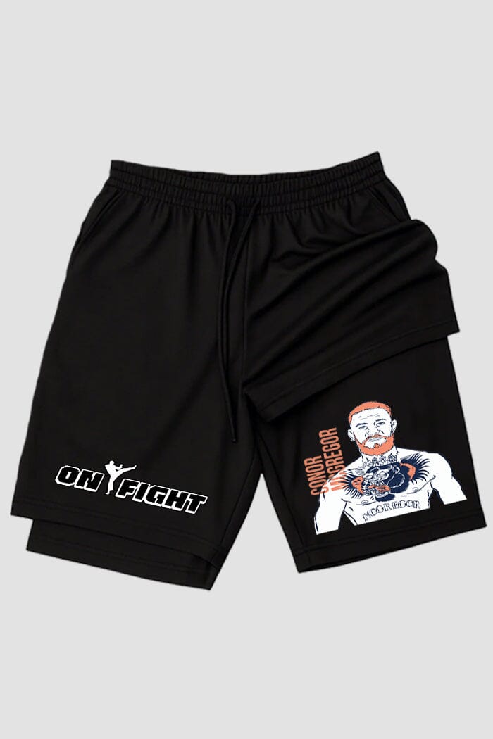Short de compressão 2 em 1 MMA Conor McGregor Fighter