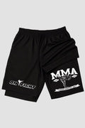 Short de compressão 2 em 1 MMA Mma Kick Fight Club shorts MMA OnFight 