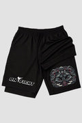Short de compressão 2 em 1 MMA Muay Thai Tigers shorts MMA OnFight 