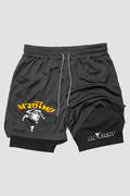 Short de compressão Muay Thai 2 em 1 Boon’s Legacy shorts Muay thai OnFight 
