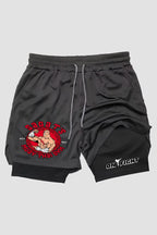 Short de compressão Muay Thai 2 em 1 Sagat’s Classic Gym shorts Muay thai OnFight 