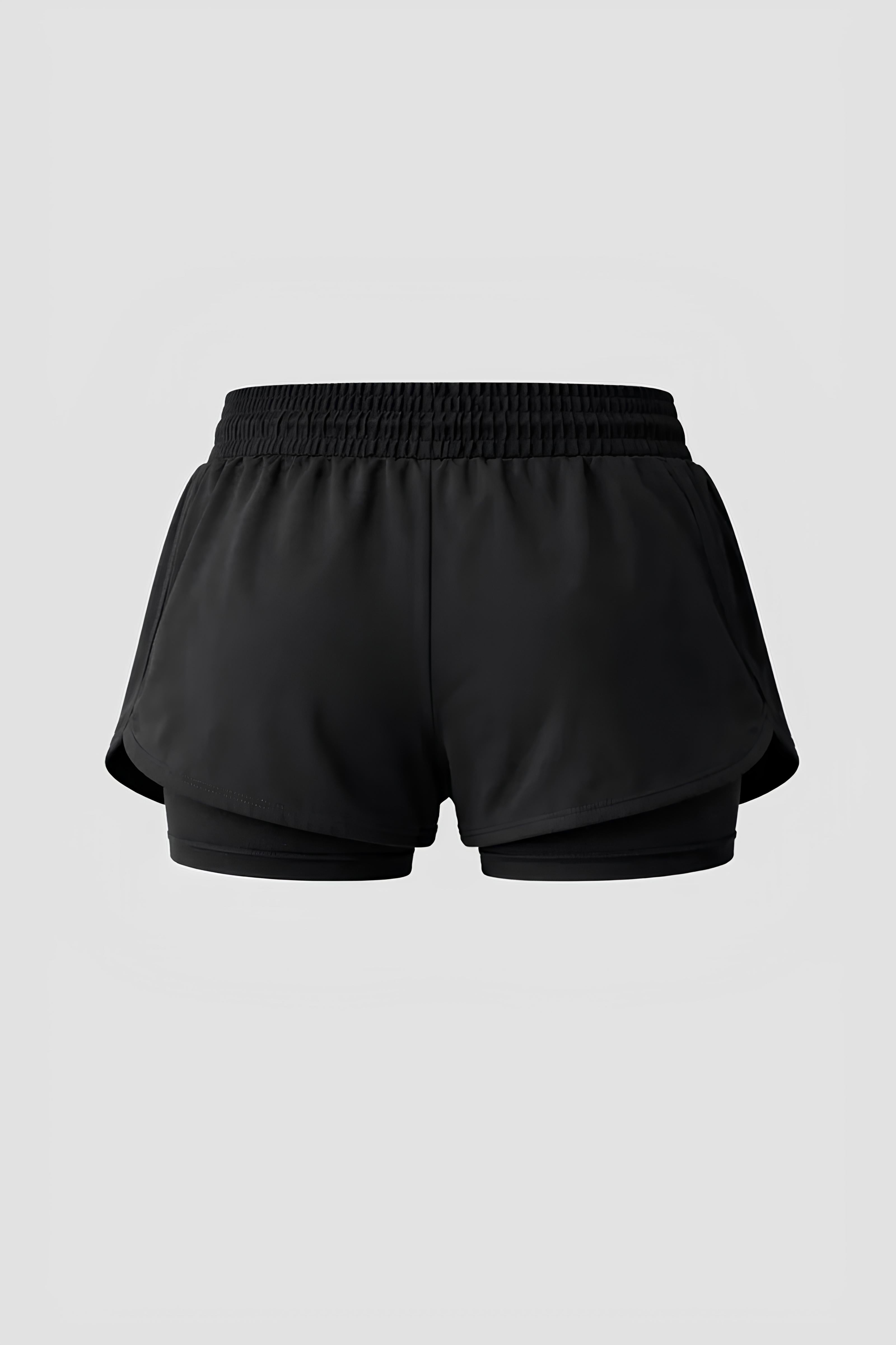 Short de compressão 2 em 1 feminino jiu-jitsu  Cast out Devil