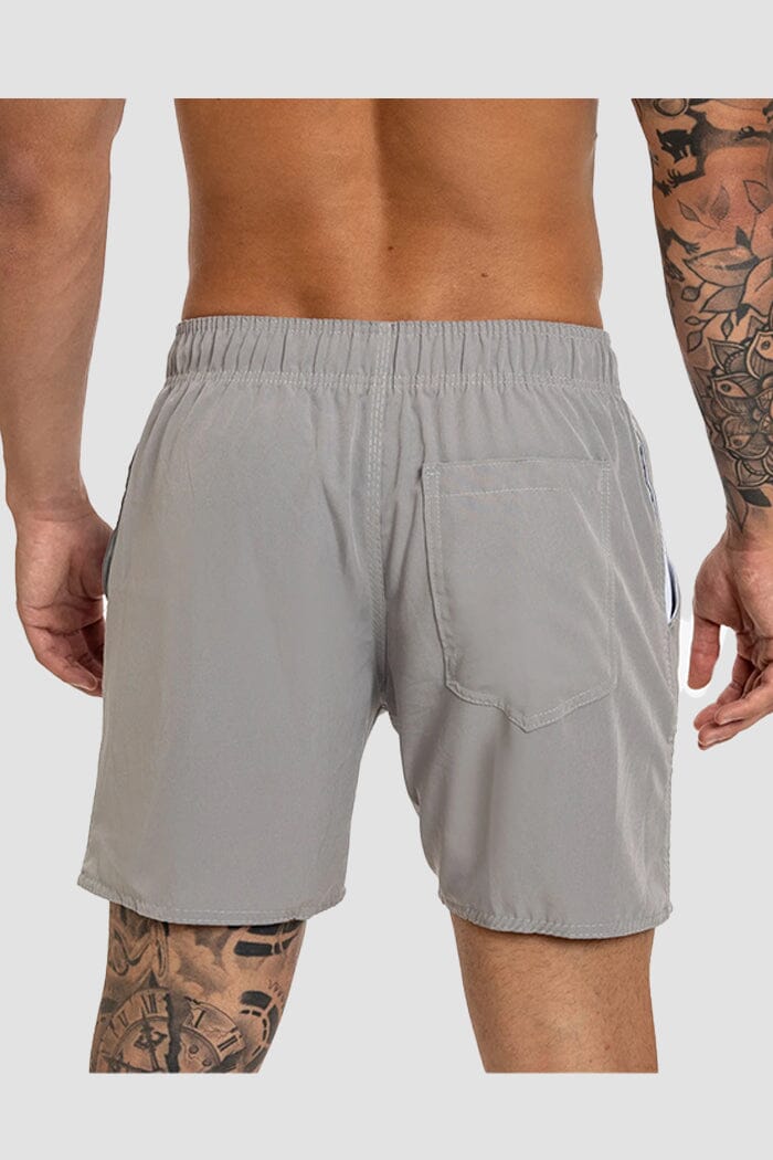 Short Masculino Moda Praia Tactel Secagem Rápida Liso com Bolsos – Onfight Elastano OnFight 